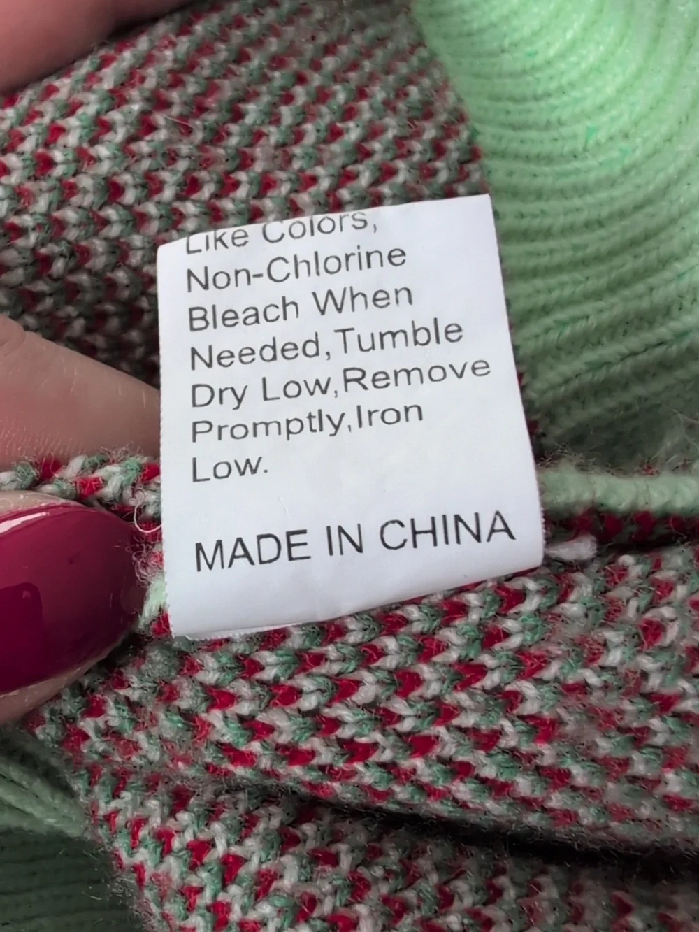 Green cactus cardigan - Picture 12 of 12